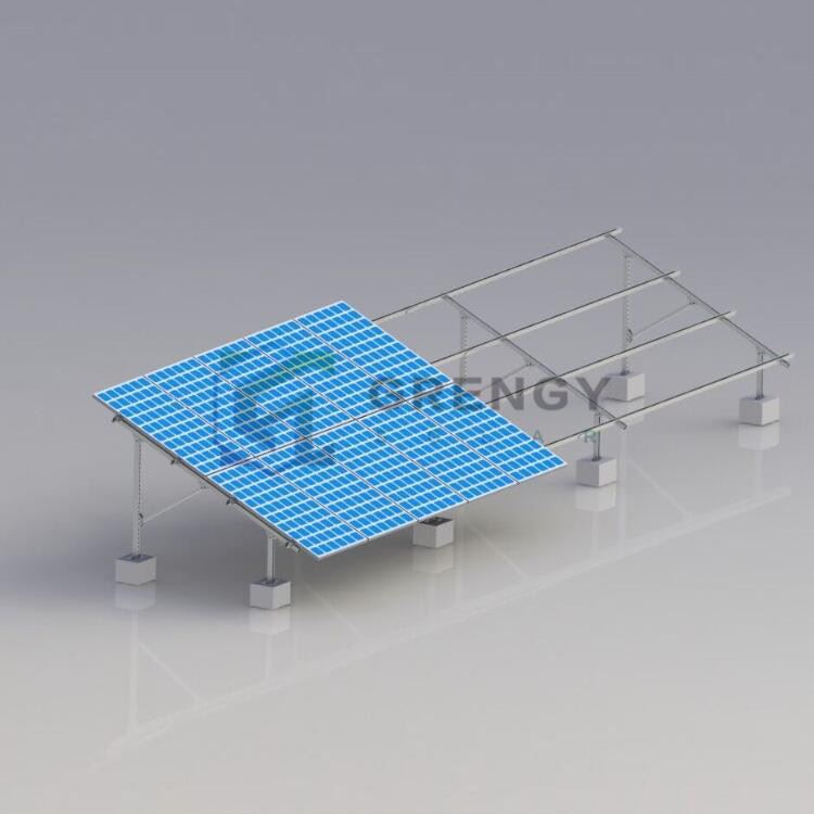 Solar Ground Mounting System Concrete Base Solar Ground Mounting System Concrete Base