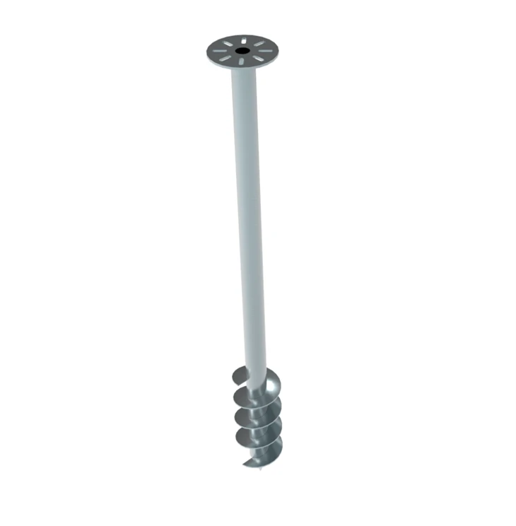 Galvanized Solar Screw Piles factory