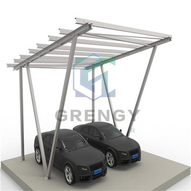 Solar Carport hönnun á íbúðarhúsnæði