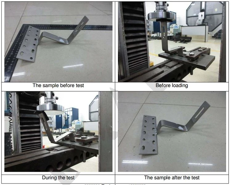 SGS test report of Flat tile roof solar hook