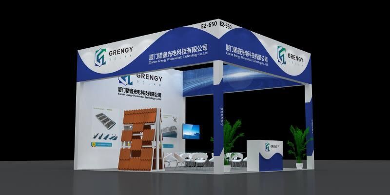 Grengy solar mounting structures SNEC EXPO