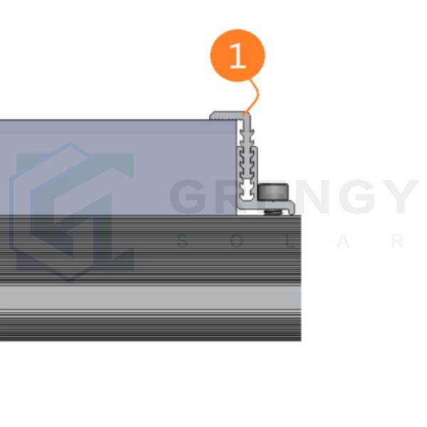 Aluminum Clamp For Solar Mounting System