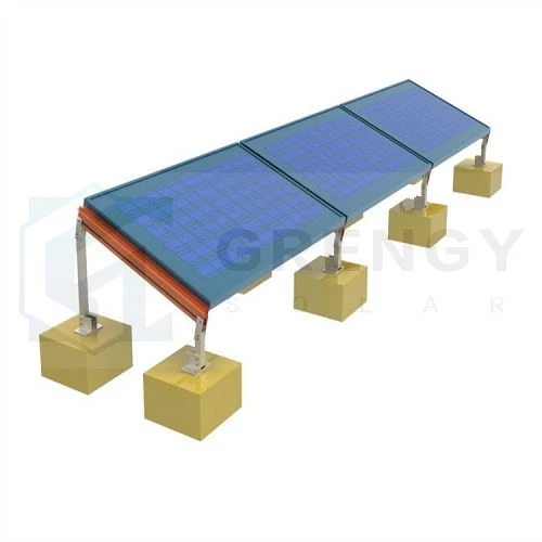singlr row solar mounting system