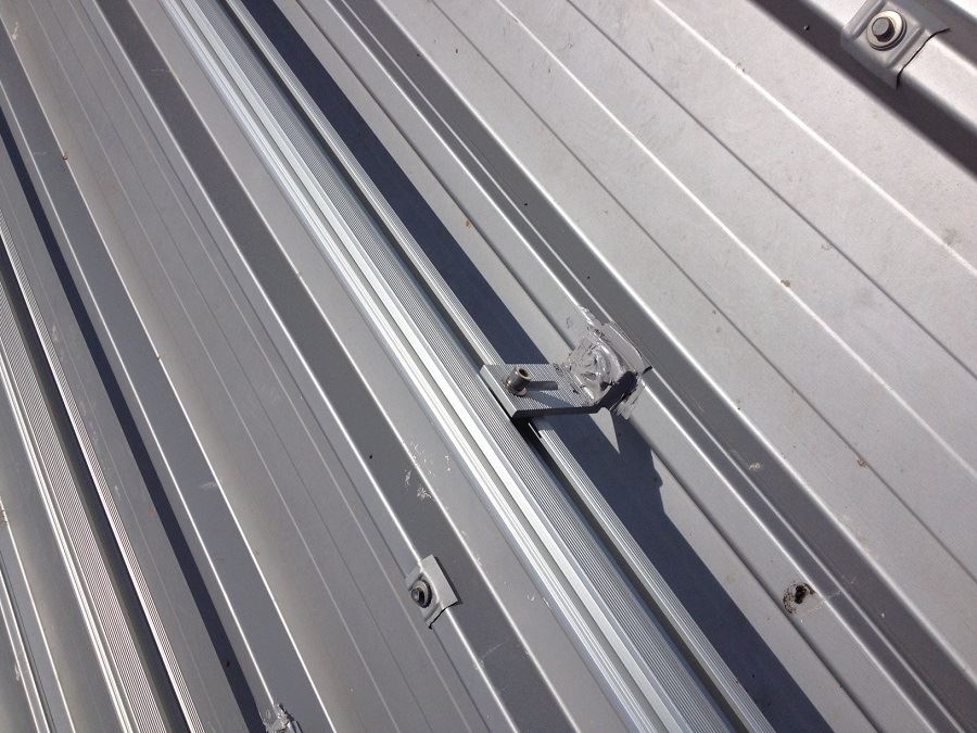 Aluminum Alloy Flat Roof Solar Panel Mount Solar PV L Feet for roof mount systems