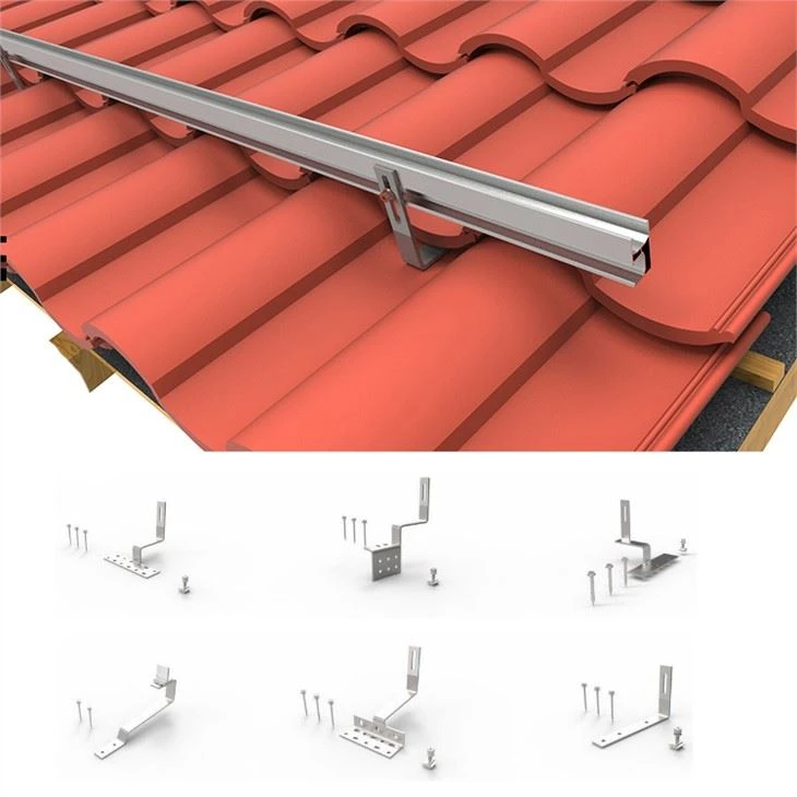 Verksmiðjuverð Solar Roof Mount Tile Hook