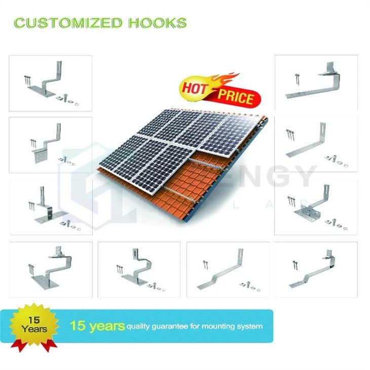 solar panel flat roof mounting kits