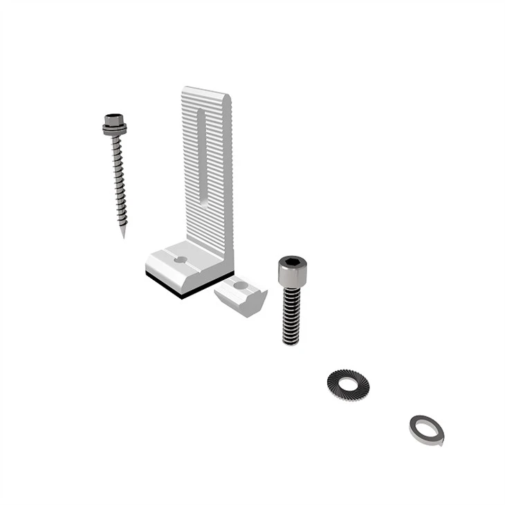 Grengy L-feet Set For Solar Metal Rooftop