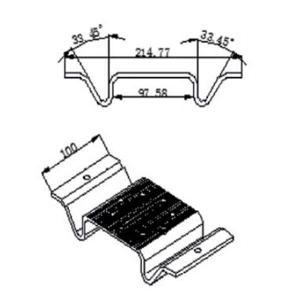 Solar Mounting Panel Tin Roof For Hook Kit System