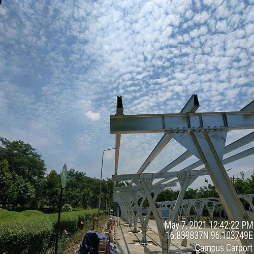 Solar Aluminum Structure Car Park Mount
