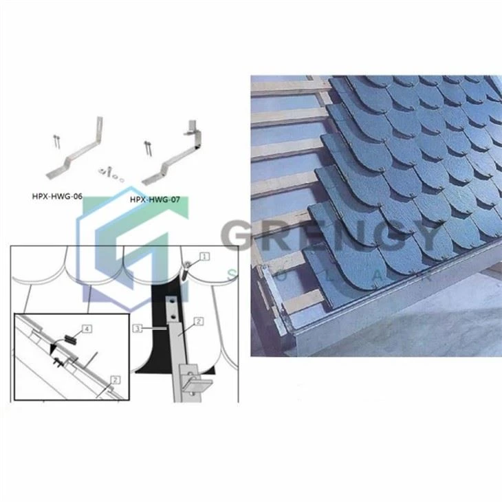 Solar Roof Hook For Flat Tile Roof Mounting