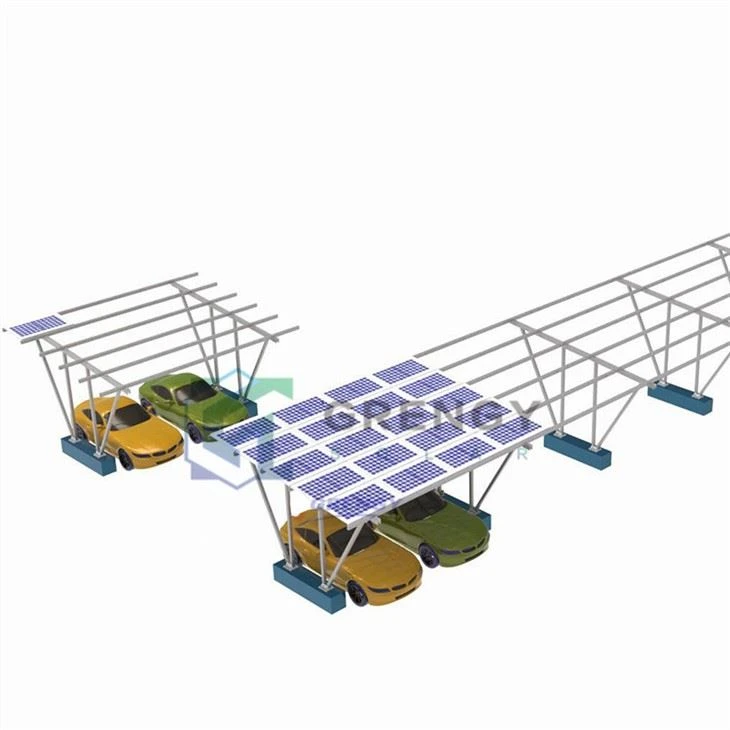 Solar Carport Festingarkerfi úr áli