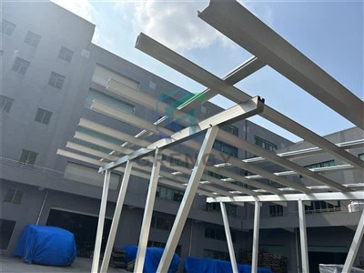 PV Sól Vatnsheldur ál Carport Bílastæðafesting
