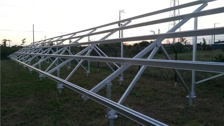 Solar Panel Ground Rack System
