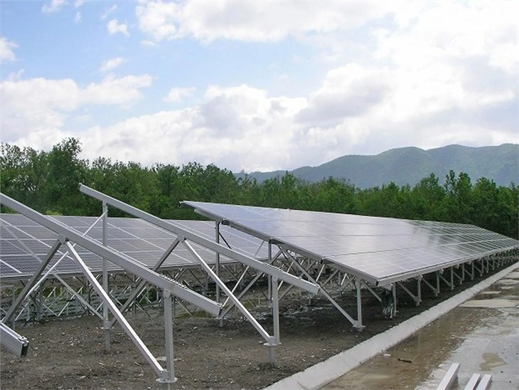 Solar Panel Ground Rack System