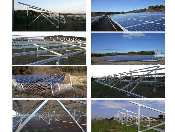 Solar Panel Ground Rack System