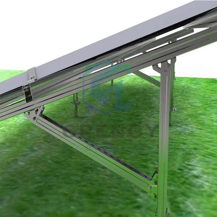 Solar Panel Mounting Rails Structure