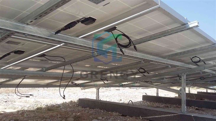 Galvanized Steel Solar Mounting Structure