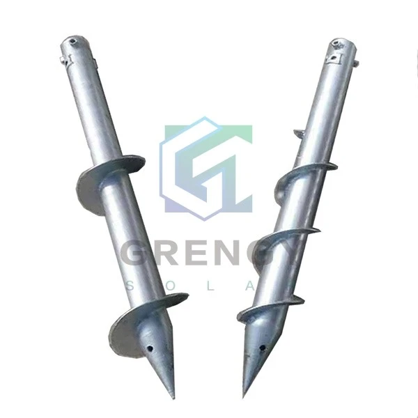 Ground-Mount Solar Helical Piles