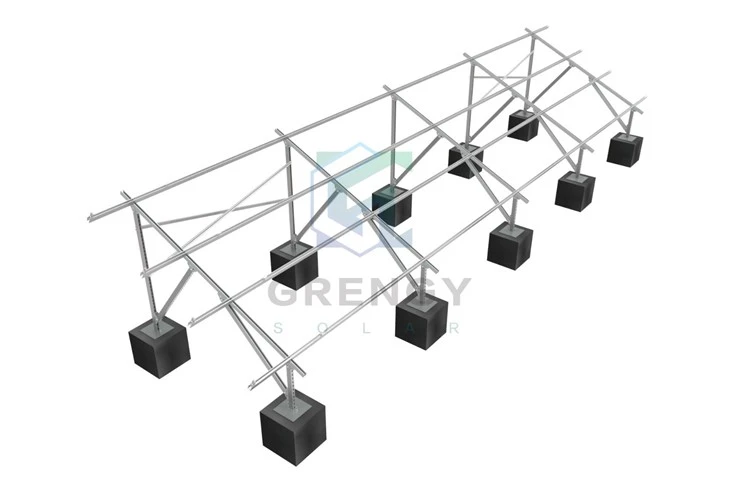 Concrete Foundation Pole Mounts For Solar Panels Bracket