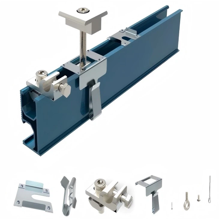 Metal Roof Sól PV Festingarkerfi