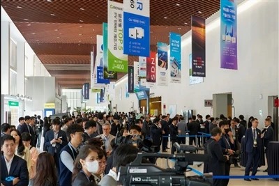 Grengy sólin skín á Green Energy Expo 2026 í Daegu, Suður-Kóreu