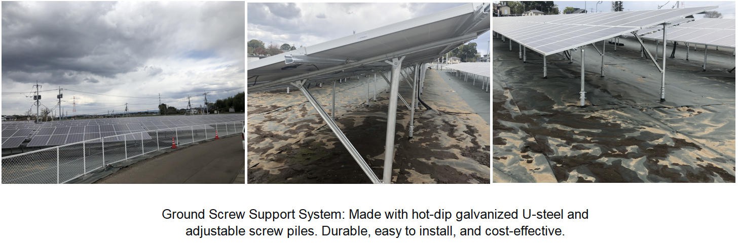 HDG Solar Ground Mounting System project HDG Solar Ground Mounting System project