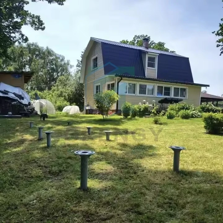 Screw Piles Under Existing Structure