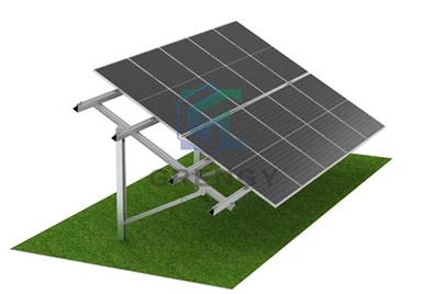 Single Ramming Mount Rack fyrir PV sólarplötur