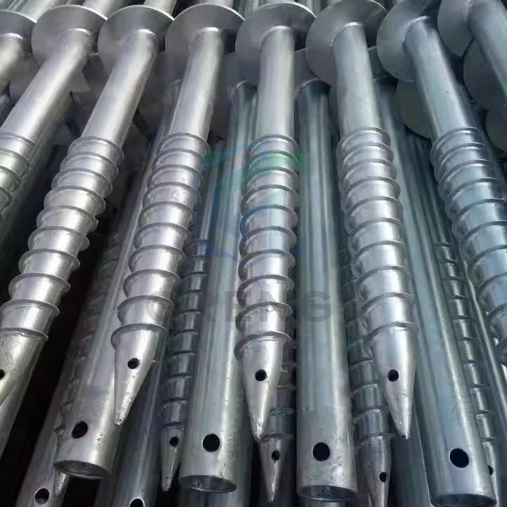 Solar Ground Screw Foundation For Solar Mounting