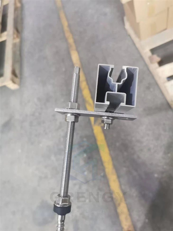 Solar Panel Rail Mounting Kit
