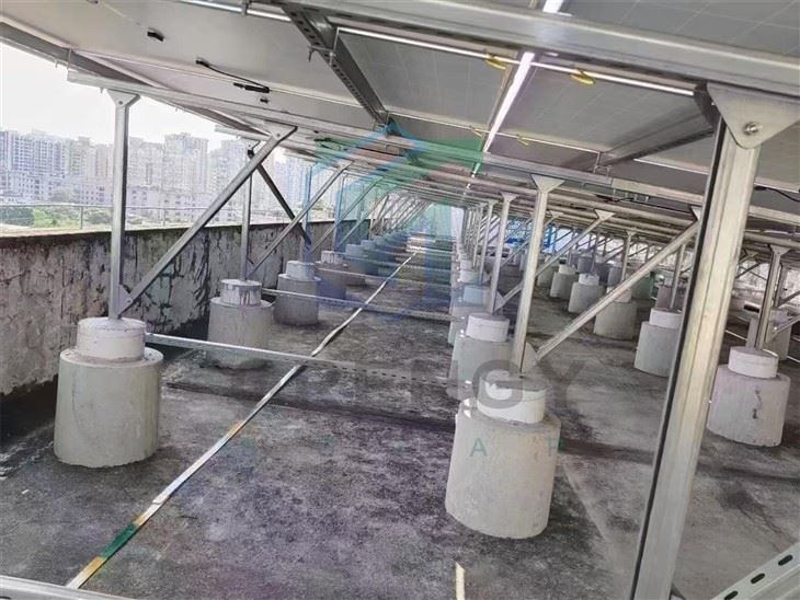 Solar Racking System With Concrete Base price